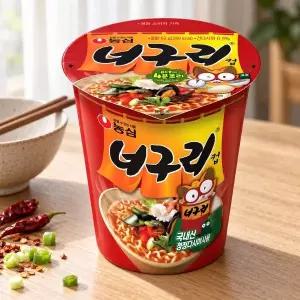 농심 너구리 컵라면 62g x 30개