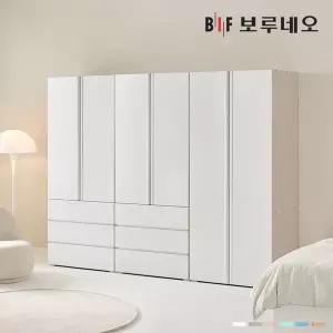 [BIF보루네오][착불]타키 2400 CC세트 장롱 장농 이불장 안방 작은방 원룸 서랍 8자