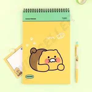 귀여운 춘식이 스프링필기노트 세로줄공책 유선종합장 대학생노트 초등학생종합장