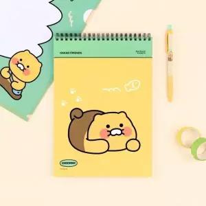 이룸 카카오 춘식이 상철 상단 트윈링 캐릭터 스프링 노트