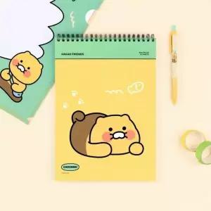 이룸 카카오 춘식이 상철 상단 트윈링 캐릭터 스프링 노트