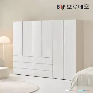 보루네오 타키 2400 CC세트 장롱 장농 이불장 안방 작은방 원룸 서랍 8자