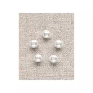 패션스타트 허그 진주 단추 13mm 5개입 화이트