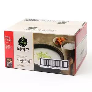 [CJ]비비고 사골곰탕 500g x 12개