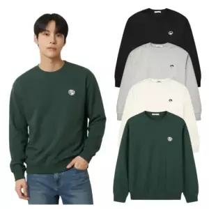[모다부평]공용 더블페이스 스몰 베니 맨투맨10560-031-201-07BP