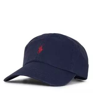 [폴로 랄프 로렌] 폴로랄프로렌 26SS 네이비 로고 치노 베이스볼 캡 710548524014 NAVY