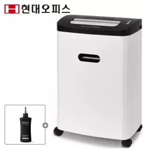 [현대오피스] 중형 사무용 저소음 문서세단기 NEW PK-1015CD +오일 12매세단 자동절전