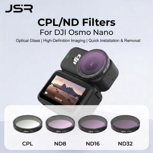 DJI OSMO Nano ND 필터 키트 UV CPL 광학 Vlog  카메라 사진 액세서리