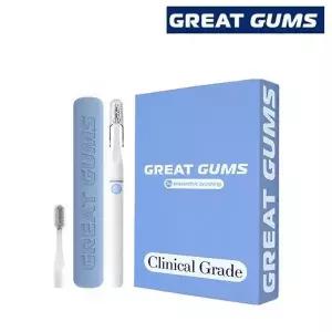 [셀러허브]그레이트검즈 Clinical Grade 치석 플라그 제거 생체전류 칫솔 세트 TROMATZ-GGC (S50827414)