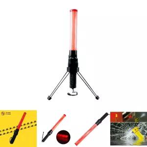 삼발이 안전 경광봉 51cm/LED/신호봉/주차봉/안전봉/지시봉/유도봉/비상/교통/통제/차선/주차/휴대용