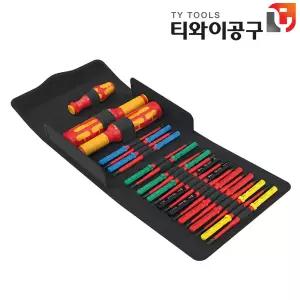WERA 베라 절연 토크 드라이버 세트(KK VDE Safe-Torque Speed control cabinet Set 1) 05006633001