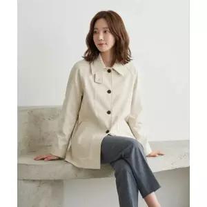 URAGO [화야 PICK]Mac half trench coat