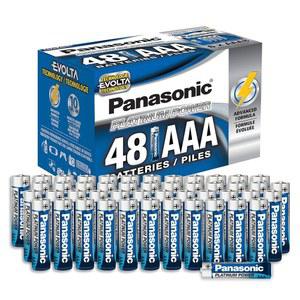 파나소닉 에너지 코퍼레이션 LR03XE /48PC 플래티넘 파워 롱 라스팅 AAA 알칼라인 배터리 48개입