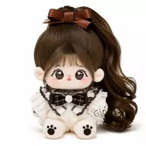 솜인형 의상교체형 봉형 20cm 인형놀이용 인형옷 탈부착 가능