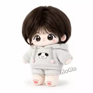 솜인형 20cm 골격 내장 신발 봉형