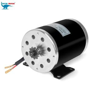MY1020 48V 1000W 3300 RPM 고속 듀얼 와이어 영구 자석 브러시드 전동(전기 자전거용)  MAX 부하: lbs