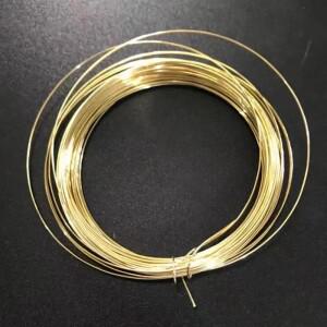 완전 연질 황동 와이어  보석 공예용 원형 베어 0.3mm 1mm