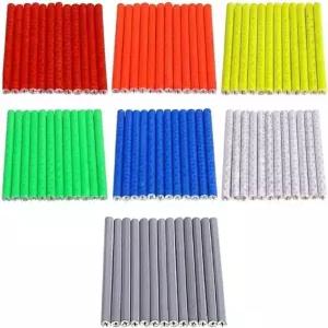 Anu Limen 84 PCS 자전거 스포크 반사판 컬러풀한 휠 반사 랩 커버 75mm 도로용 장식산악자전거