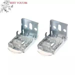 YOUU06 베네치안 블라인드 레일 로딩 마운팅 액세서리용 4개 25MM 천장 벽 브래킷