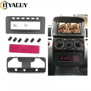 라디오 DVD 미들 스테레오 프레임 패널 장착 대시 설치 베젤 근막 미쓰비시 파제로 스포츠 트리톤 L200