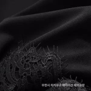 원픽 여성 레이스 머메이드 롱스커트 슬림핏 우아한 봄여름 반바지 스타일