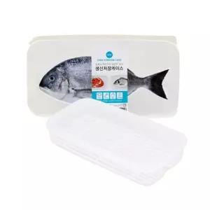 NEW직사각형 투명채반용기 물빠짐 김밥재료 고기보관