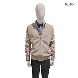 [롯데백화점]트루젠 F/W 베이지 기모 본딩 가디건 G-TGW0-SP230-150