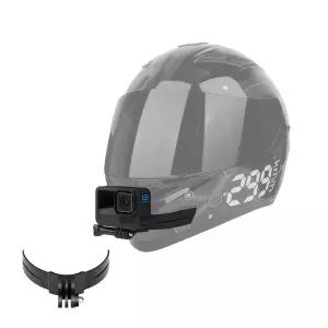 오토바이 헬멧 턱 마운트 키트 곡선 패드 포함 D nsta360 GoPro AKASO 호환 버전A