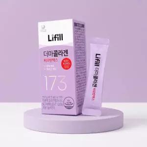 [10일콜라겐/모공,목주름] 라이필 콜라겐 비오틴맥스 12+2포 최저분자 173달톤 콜라겐
