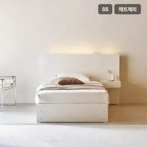 삼익가구 솔라스 LED 4단 수납 호텔 침대(매트제외-슈퍼싱글)