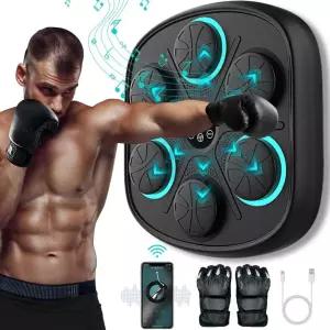 2026년 Music Boxing Machine - 스마트 블루투스 2.0 벽걸이 박스 머신 장갑 포함 가방 펀칭