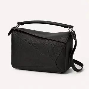 26FW Large Puzzle Bag - Flexible Grain Calfskin (B510PNLX03 1100) (퍼즐백 라지)