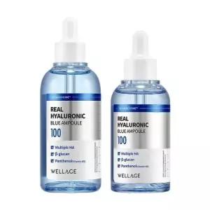 웰라쥬 리얼 히알루로닉 블루 앰플 100ml + 60ml_