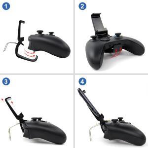 XBOX 호환 호환  S X 컨트롤러 마운트 홀더 휴대폰 클립 스탠드 S/X 게임패드용 핸들 브래킷