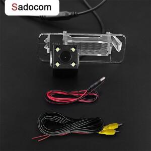 차량용 CCD 4 LED 나이트 비전 백업 후방 카메라, 주차 지원, 방수 메르세데스 벤츠 스마트 포투