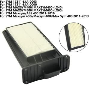 [호환품]SYM MAXSYM400i Maxsym/ABS Max Sym 400용 바이크 오토바이 에어 필터 17211-L4A-0003