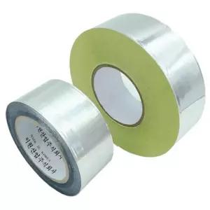 알루미늄 테이프 50mm100M 은박 50mm 열차단 내열 단열 덕트 100m 내열성 싱크대 건설용 주방용배관보수 방
