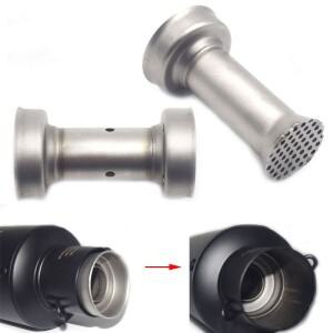 [호환품]바이크 오토바이 51mm 인렛 배기 머플러 조절 가능 DB 킬러 소음 제거기