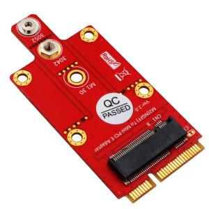 XT-XINTE M.2 키 B-미니 PCI-E mPCIe 어댑터 카드 3G / 4G 5G 모듈 지원 3042/3052  B 크기