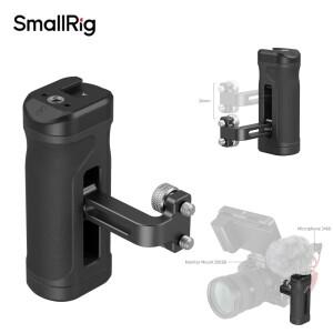 SmallRig 카메라 사이드 핸들 1/4 인치 20 나사 구멍 케이지 그립 소니 DSLR 콜드 슈 4577