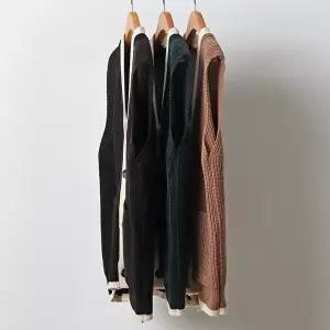 [셀러허브 패션]빅사이즈베스트 J645L605 하찌짜임배색니트조끼 RM (52782517)