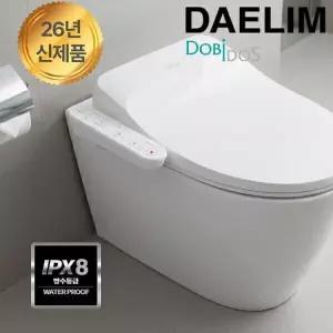 DOBiDOS 대림 직수형 IPX8 완벽방수비데 DLB-420 항균시트 더블케어 노즐자동세척 필터없는비데 26년신제품