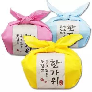 추석 송편 삼색손수건 송편포장3개 추석만들기 안녕미술아 전통 474103