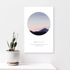 ( 출고옵션 - 35X55cm ) 감성 캔버스액자 비포선셋