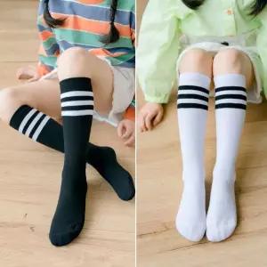 고품질 국내산 어린이 세줄 니삭스 반스타킹 학생양말 학예회