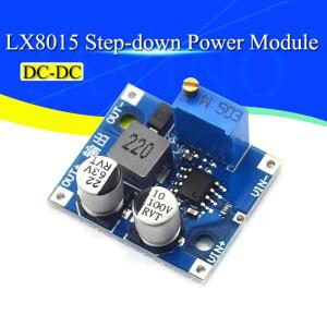 LX8015 DC-DC 조정 가능 스텝다운 전원 모듈 입력 5-80V ~ 1-62V 1.5A 태양 에너지 회로용 XL7015 이상의