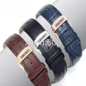  세이코 스트랩 나비 가죽 버클 SEIKO 호환 시계줄