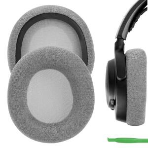 [호환품]SteelSeries Arctis Nova Pro 유선 1 3용 Geekria 컴포트 메쉬 패브릭 교체용 이어 패드
