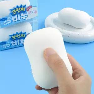 핑크풋 크런치 비누 슬랑이 촉감놀이 장난감 스트레스해소