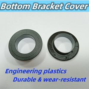 24mm 하단 브래킷 커버 베어링 보호 캡 방수 BB 스레드 푸시인 로드 마운틴 바이크 고정 기어 자전거용